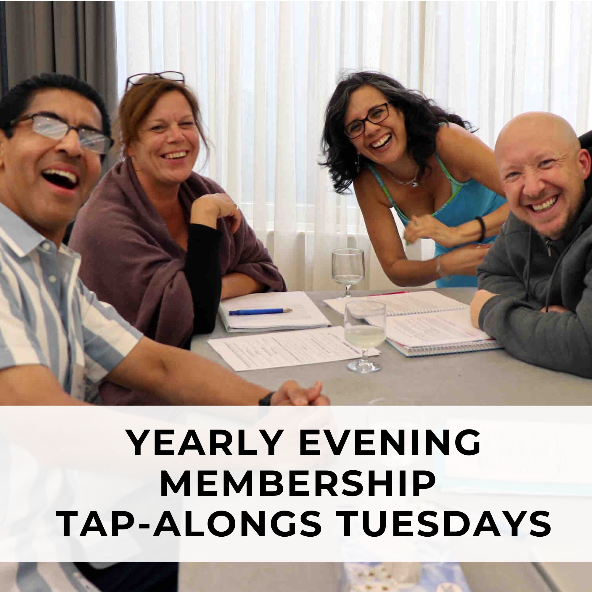 2025 Tap-Alongs | Tuesdays, 6-8 PM Central Time US